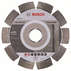 Teemantketas BOSCH 125x22 SEG BETOON цена и информация | Механические инструменты | hansapost.ee