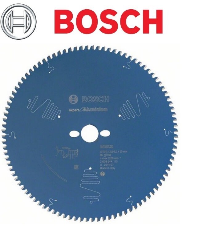 Saeketas Bosch, sobib alumiiniumile EXPERT 305x30mm 96 hammast цена и информация | Elektrilised saed, ketassaed ja tarvikud | hansapost.ee