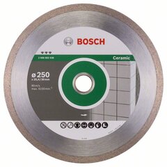Алмазный пильный диск Bosch Ceramic, 250 мм цена и информация | Механические инструменты | hansapost.ee