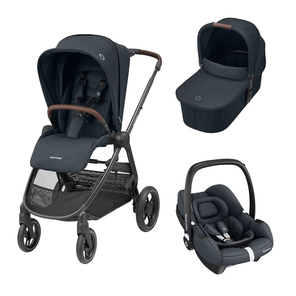 Maxi-Cosi universaalne jalutuskäru Street Cabriofix i-Size, essential graphite hind ja info | Vankrid, jalutuskärud | hansapost.ee