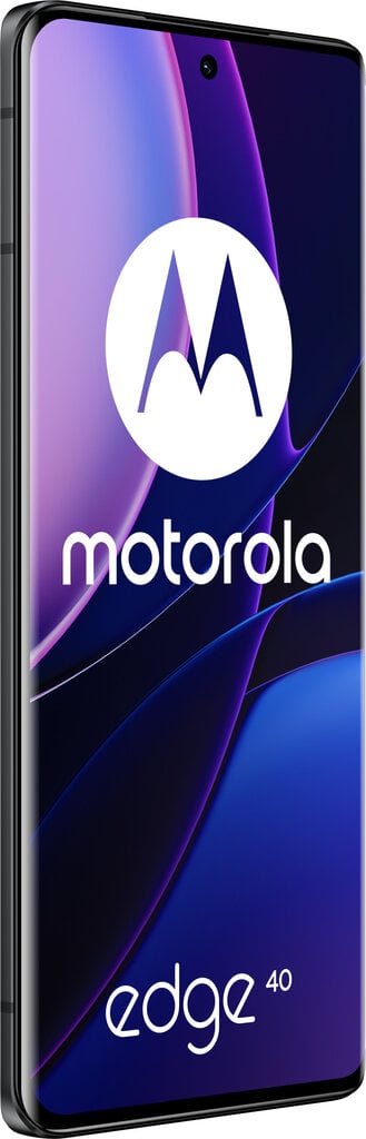 Motorola Edge 40 5G 8/256GB PAY40005SE Eclipse Black hind ja info | Telefonid | hansapost.ee