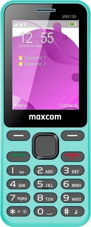 Maxcom MAXCOMMM139BLUE цена и информация | Telefonid | hansapost.ee