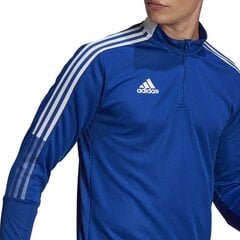 Dressipluus Adidas TIRO 21, sinine, S hind ja info | Jalgpalli varustus ja riided | hansapost.ee