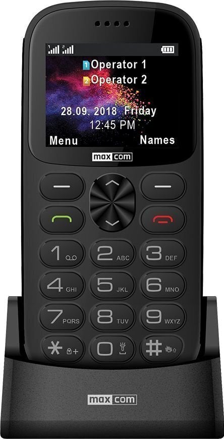 Maxcom Comfort MM471, Dual SIM, Grey цена и информация | Telefonid | hansapost.ee