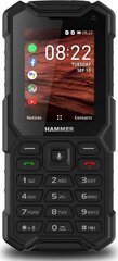 MyPhone Hammer 5 Smart, 4 GB, Dual SIM, Black цена и информация | Мобильные телефоны | hansapost.ee