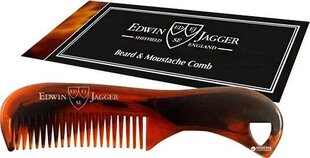 Расческа для бороды и усов Edwin Jagger, деревянный цена и информация | Средства для бритья и косметика | hansapost.ee