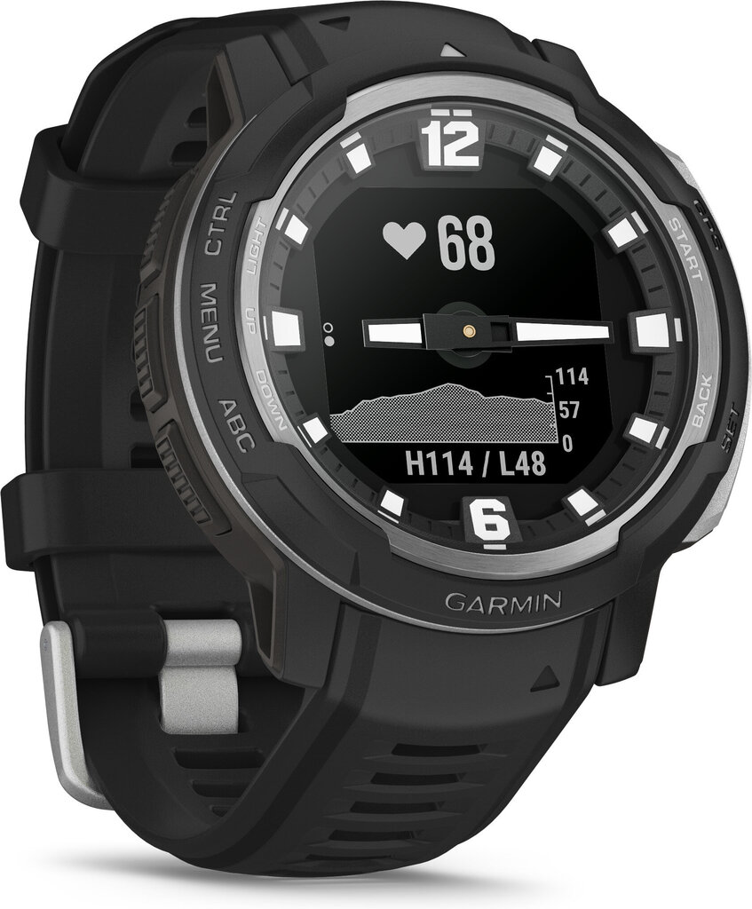 Garmin Instinct® Crossover Black цена и информация | Nutikellad, laste nutikellad | hansapost.ee