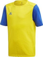 Тренировочная футболка Adidas Estro 19 Jersey Junior, желтая, 128 см цена и информация | Футбольная форма и другие товары | hansapost.ee