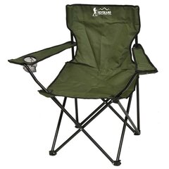 Складной туристический стул SportX, 50x50x80 см, зеленый цвет цена и информация | Туристическая мебель | hansapost.ee