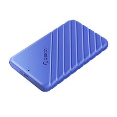 Orico 2.5' HDD | SSD Enclosure, 6 Gbps, USB-C 3.1 Gen1 (Blue) цена и информация | Чехлы для внешних жестких дисков | hansapost.ee