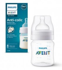 Pudel Philips Avent Natural Anti-colic SCY100/01 0m+, 125 ml цена и информация | Бутылочки и аксессуары | hansapost.ee