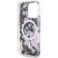 Guess GUHMP14LHCFWSK iPhone 14 Pro 6.1" czarny|black hardcase Flower MagSafe цена и информация | Telefonide kaitsekaaned ja -ümbrised | hansapost.ee