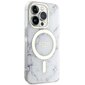 Guess GUHMP14LPCUMAH iPhone 14 Pro 6.1" biały|white hardcase Marble MagSafe hind ja info | Telefonide kaitsekaaned ja -ümbrised | hansapost.ee