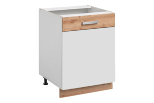 Кухонный шкаф Ava 60/81 1D, белый цвет цена и информация | Кухонные шкафчики | hansapost.ee