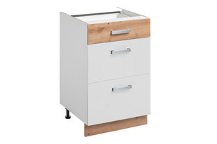 Köögikapp Ava 3S, 40x81x56 cm, valge price and information | Kitchen cabinets | hansapost.ee