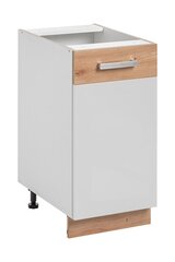 Кухонный шкаф Ava 1D, белый цвет цена и информация | Кухонные шкафчики | hansapost.ee