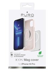 Puro IPC14P61ICONMAGROSE, roosa hind ja info | Telefonide kaitsekaaned ja -ümbrised | hansapost.ee