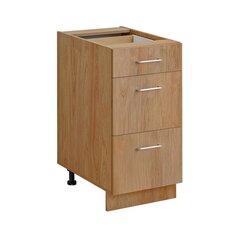 Кухонный шкаф Laxy 40/81 3S, коричневый цвет цена и информация | Кухонные шкафчики | hansapost.ee