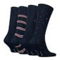 Tommy Hilfiger meeste sokid 4pk kinkekarbis, tumesinine hind ja info | Sokid meestele | hansapost.ee