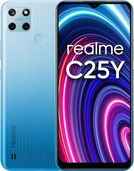 Realme C25Y, 128 GB, Dual SIM, Blue hind ja info | Telefonid | hansapost.ee