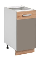 Кухонный шкафчик Ava 1D, бежевый цена и информация | Кухонные шкафчики | hansapost.ee
