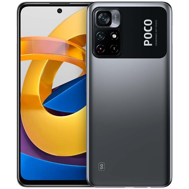 Nutitelefon Poco M4 Pro 5G 128GB Dual SIM Power Black цена и информация | Telefonid | hansapost.ee