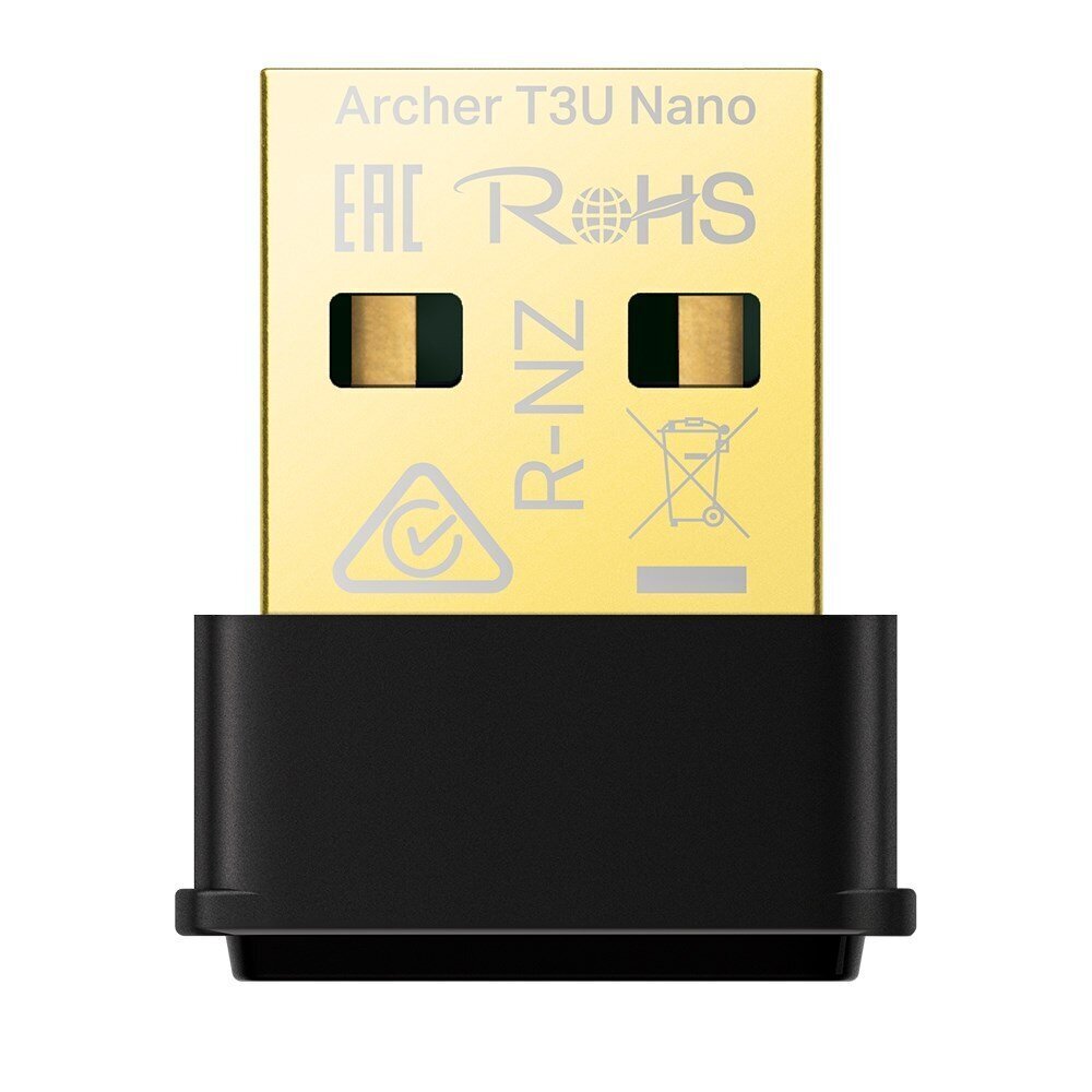 TP-Link AC1300 Nano Wireless MU-MIMO USB-adapter hind ja info | USB adapterid ja jagajad | hansapost.ee