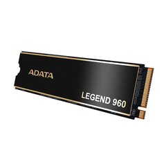 Adata SSD-накопитель Legend 960 4 ТБ PCIe 4x4 7,4/6,8 ГБ/с M2 цена и информация | Внутренние жёсткие диски (HDD, SSD, Hybrid) | hansapost.ee