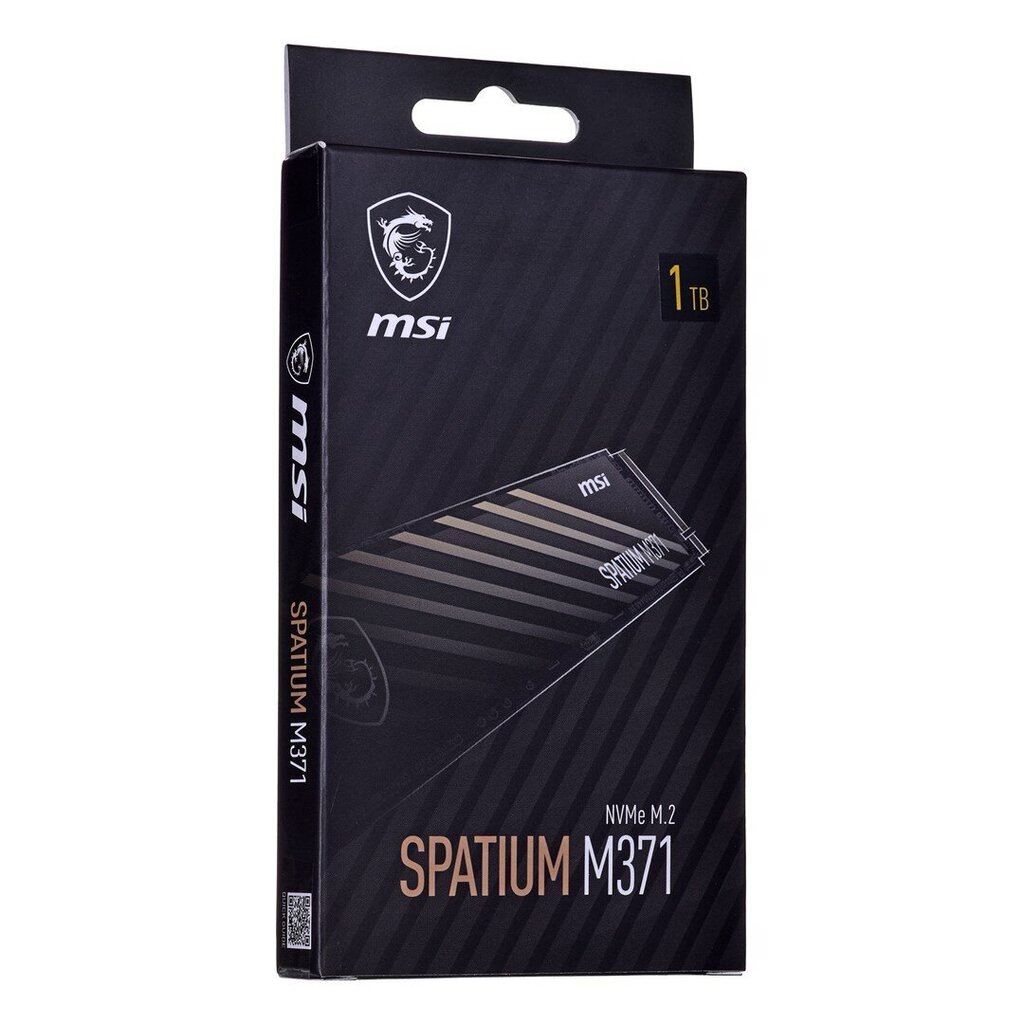 Disk SSD MSI SPATIUM M371 NVMe M.2 1TB hind ja info | Sisemised kõvakettad | hansapost.ee