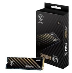 Disk SSD MSI SPATIUM M371 NVMe M.2 1TB price and information | Sisemised kõvakettad | hansapost.ee