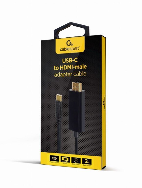 HDMI Kaabel GEMBIRD A-CM-HDMIM-02 цена и информация | Juhtmed ja kaablid | hansapost.ee