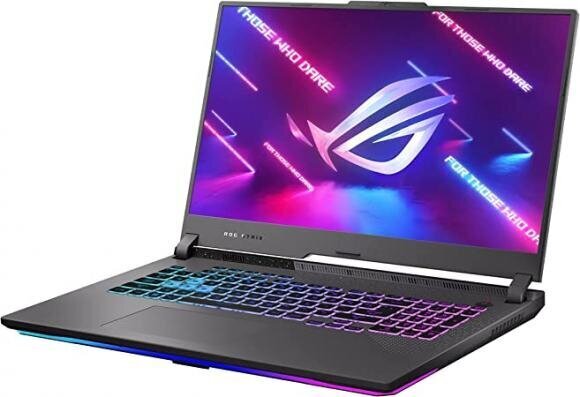 Notebook|ASUS|ROG Strix|G713PV-LL030W|CPU 7945HX|2500 MHz|17.3&quot;|2560x1440|RAM 16GB|DDR5|4800 MHz|SSD 1TB|NVIDIA GeForce RTX 4060|8GB|ENG|Windows 11 Home|Eclipse Grey|2.8 kg|90NR0C34-M002Y0 hind ja info | Sülearvutid | hansapost.ee