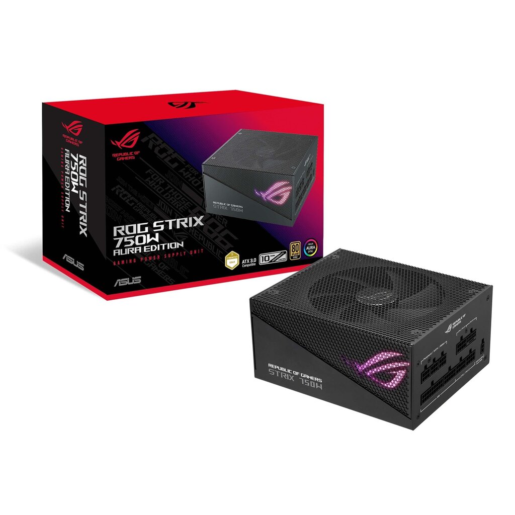 Asus ROG Strix 850W Gold Aura Edition цена и информация | Toiteplokid | hansapost.ee