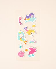 Наклейки Let's be Mermaids Русалки, 9 шт цена и информация | Аппликации, декорации, наклейки | hansapost.ee