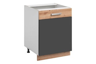 Кухонный шкафчик Ava 60/81 1D, серый цена и информация | Кухонные шкафчики | hansapost.ee