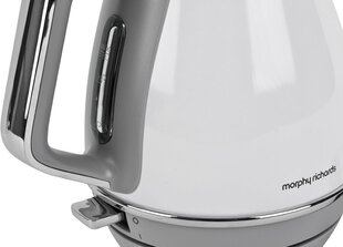 Veekeetja Morphy Richards Evoke 1.5L, valge цена и информация | Чайники, термопоты | hansapost.ee