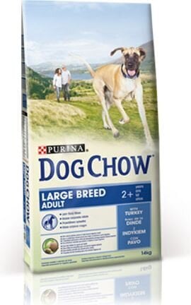 Kuivtoit koertele PURINA DOG CHOW Adult Large Breed, 14 kg hind ja info | Koerte kuivtoit ja krõbinad | hansapost.ee