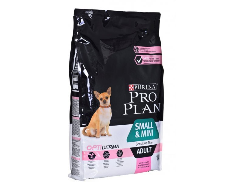 Kuivtoit koertele PURINA PRO PLAN Adult Small & Mini Sensitive Skin, 7kg hind ja info | Koerte kuivtoit ja krõbinad | hansapost.ee