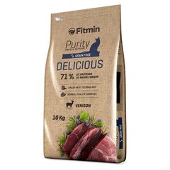 Kuivtoit kassidele FITMIN Purity Delicious, 10 kg hind ja info | Kassi kuivtoit ja kassikrõbinad | hansapost.ee