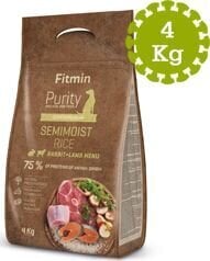 FITMIN Purity Rice Semimoist Rabbit & Lamb - poolniiske toit täiskasvanud koertele - 4kg hind ja info | Koerte kuivtoit ja krõbinad | hansapost.ee