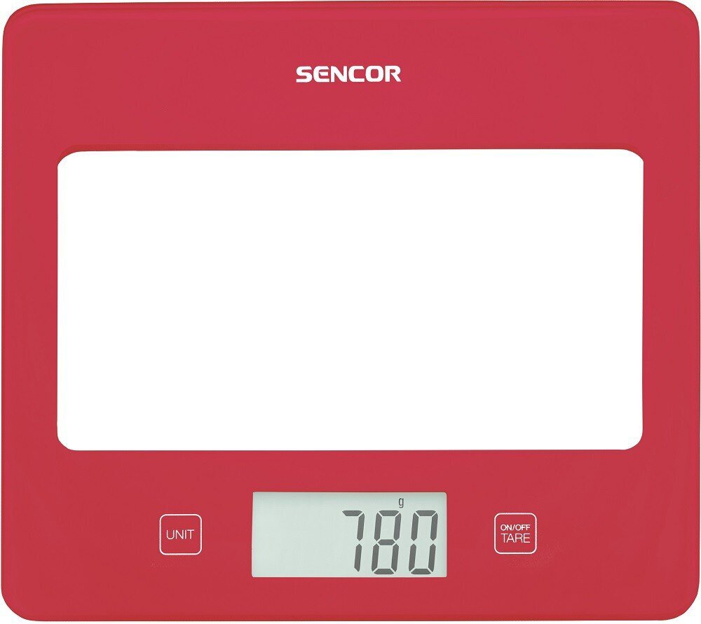 Sencor SKS5034RD hind ja info | Köögikaalud | hansapost.ee