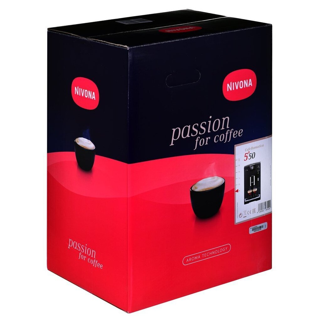 Nivona CafeRomatica 550 цена и информация | Kohvimasinad ja espressomasinad | hansapost.ee