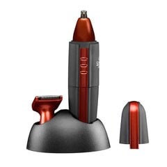 Trimmer GA.MA Ovetto, black/red - Facial hair trimmer hind ja info | GA.MA Kodumasinad | hansapost.ee