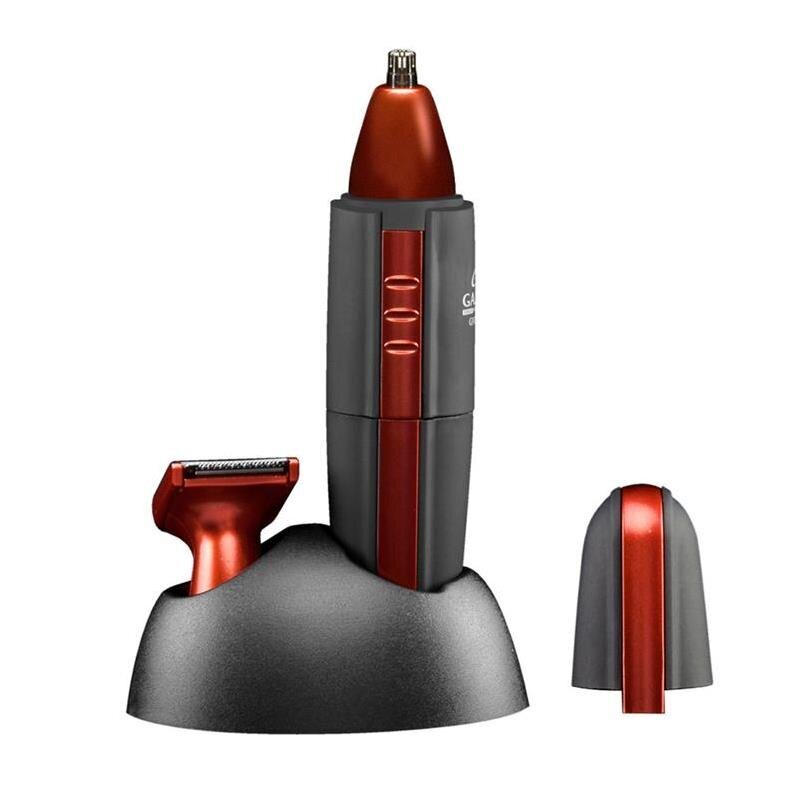 Trimmer GA.MA Ovetto, black/red - Facial hair trimmer цена и информация | Juukselõikusmasinad ja trimmerid | hansapost.ee