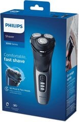 Philips 3000 series Электробритва для сухого или влажного бритья, серия 3000 цена и информация | Электробритвы | hansapost.ee