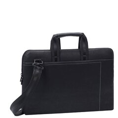 RIVACASE 8930 (PU) Slim Laptop bag 15,6 / 6 Black цена и информация | Рюкзаки, сумки, чехлы для компьютеров | hansapost.ee