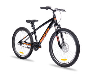Велосипед для детей Insera Breeze 24" 3-в, черный цвет цена и информация | Велосипеды | hansapost.ee