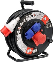 Удлинитель YATO POWER 8120, 25 м, 5x2.5 мм  цена и информация | Рулонные удлинители | hansapost.ee