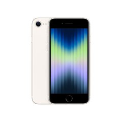 Apple iPhone SE 11,9 см (4,7"), две SIM-карты, iOS 15, 5G, 128 ГБ, белый цена и информация | Мобильные телефоны | hansapost.ee