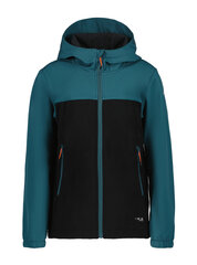 Icepeak laste softshell jope KONAN JR, must-mereroheline hind ja info | Joped poistele | hansapost.ee